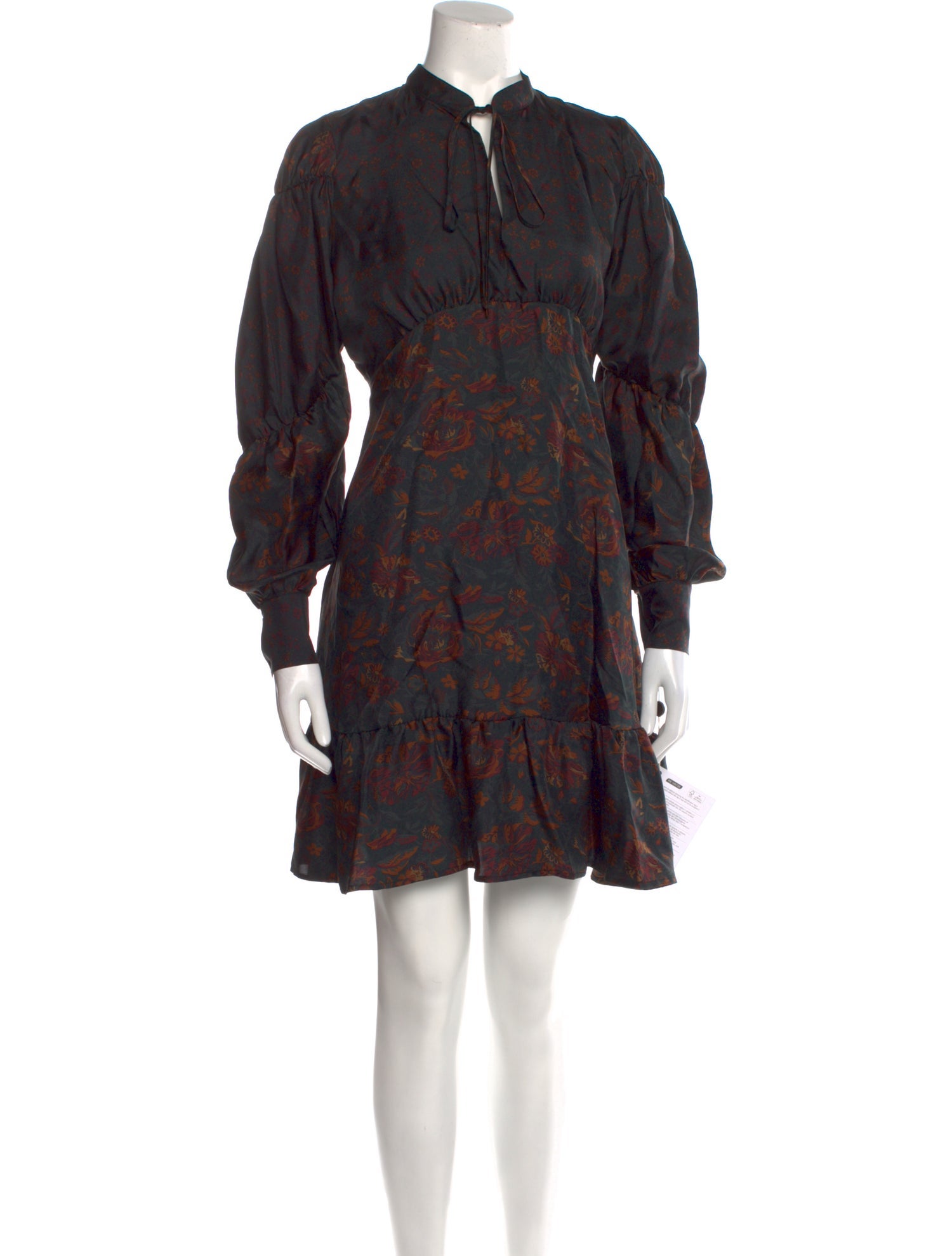 Beatrice B Silk Mini Dress