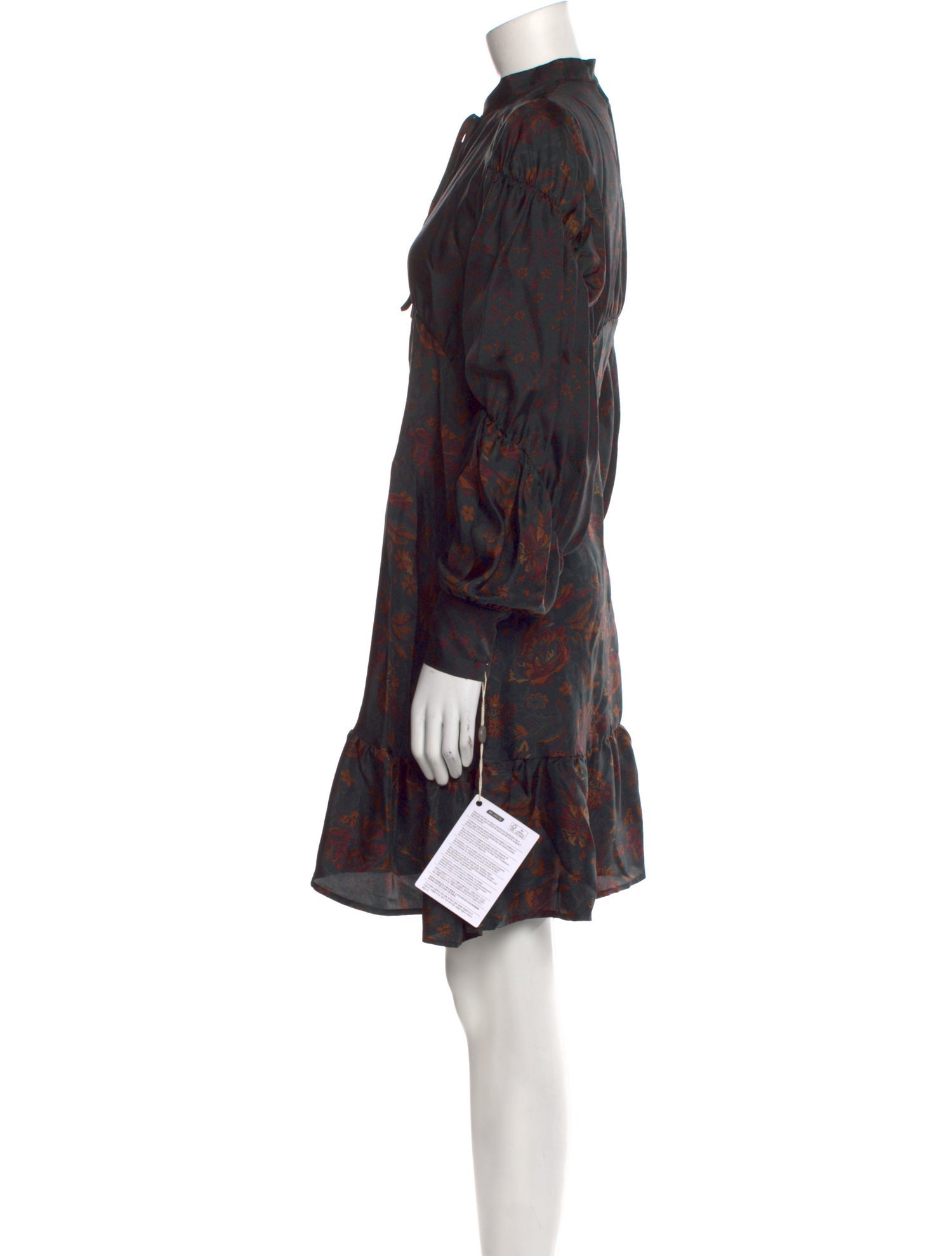 Beatrice B Silk Mini Dress