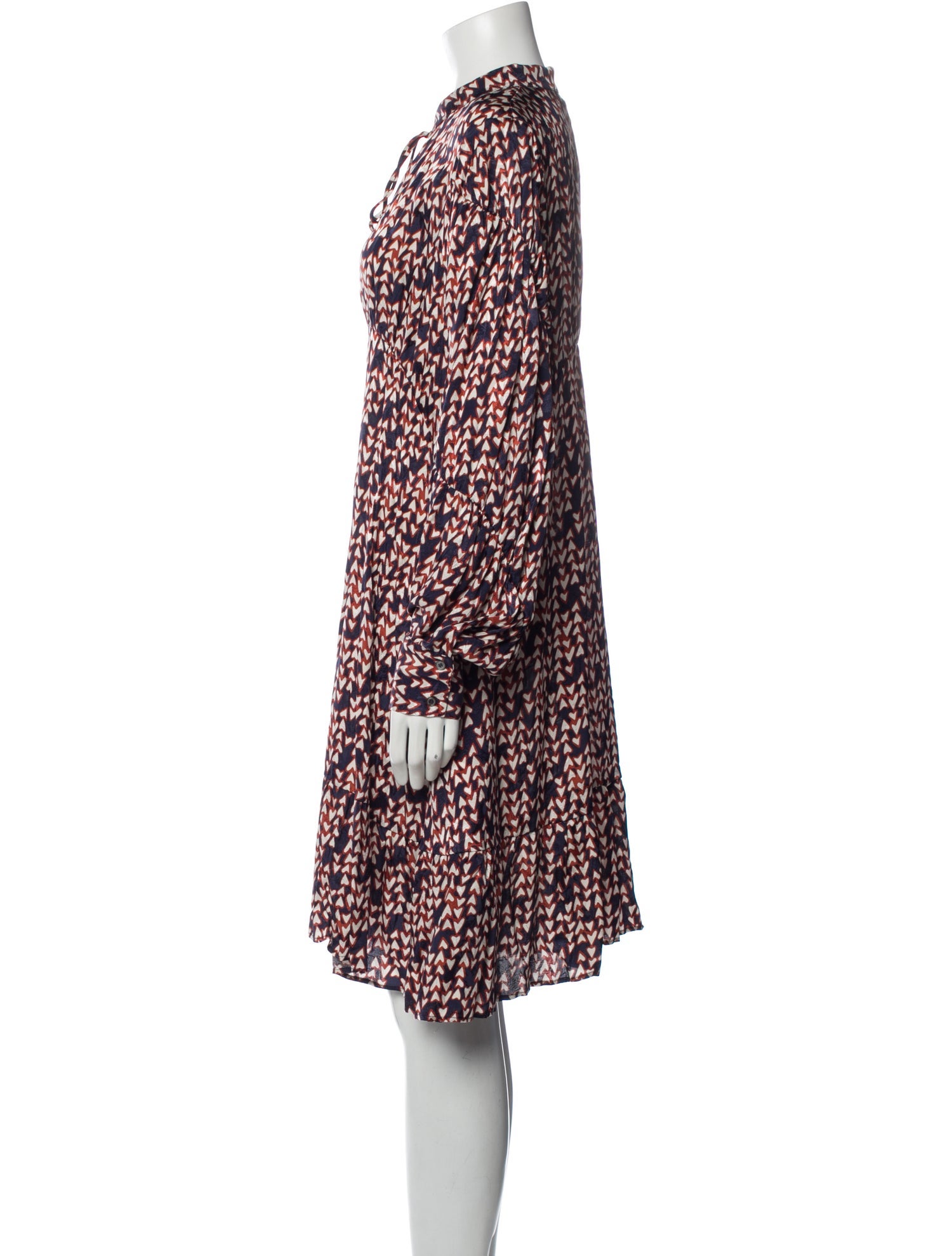 Beatrice B Floral Print Knee-Length Dress w/ Tags