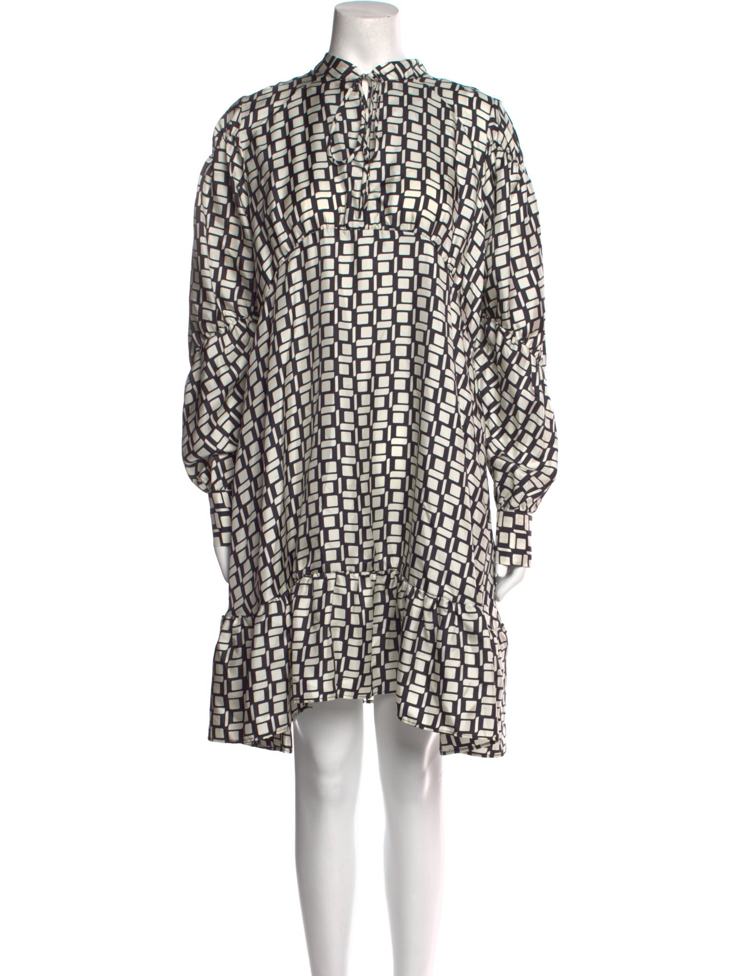 Beatrice B Silk Knee-Length Dress w/ Tags