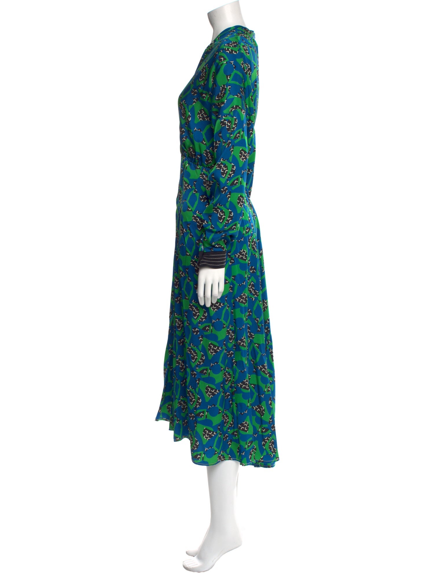 Beatrice B Printed Long Dress