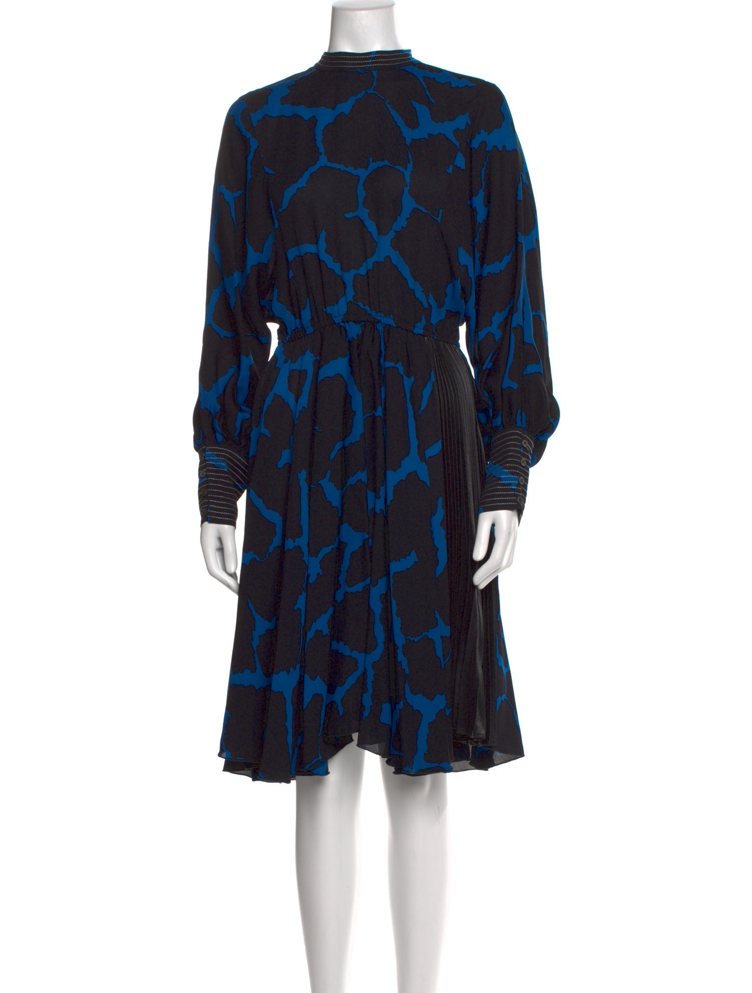 Beatrice B Printed Knee-Length Dress