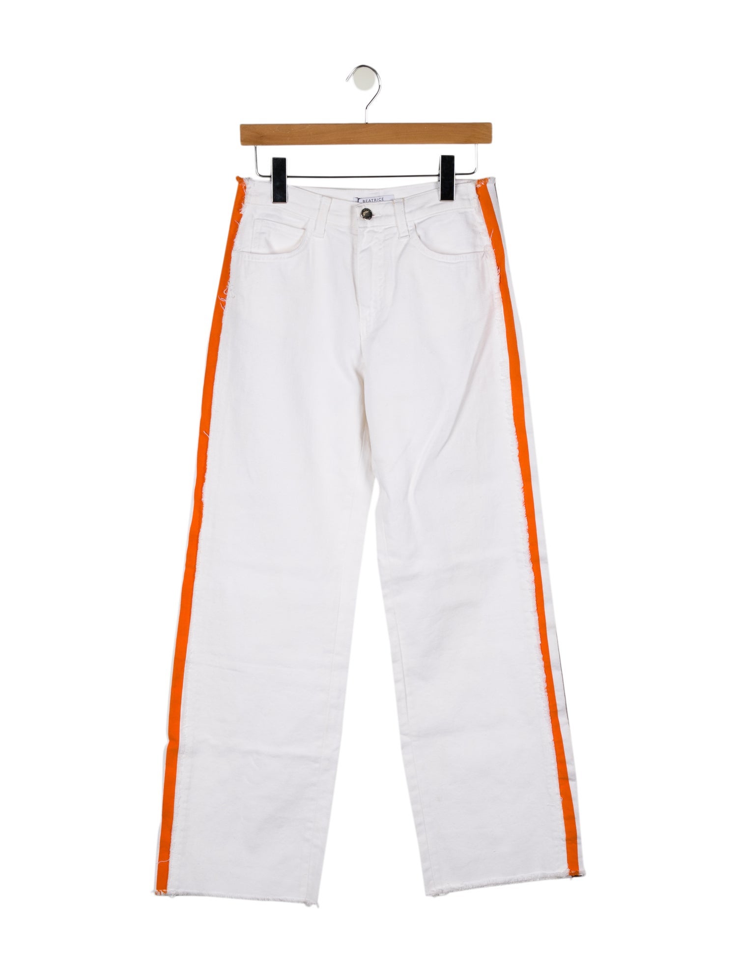 Beatrice B Mid-Rise Wide Leg Jeans