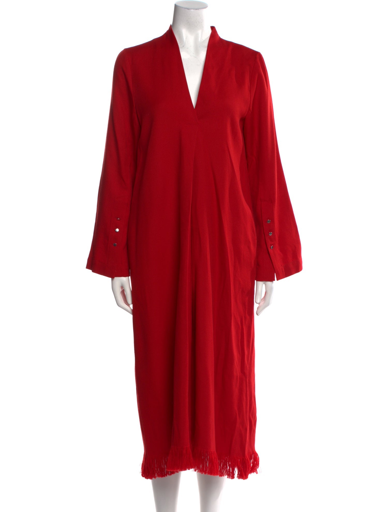 Beatrice B Plunge Neckline Midi Length Dress w/ Tags