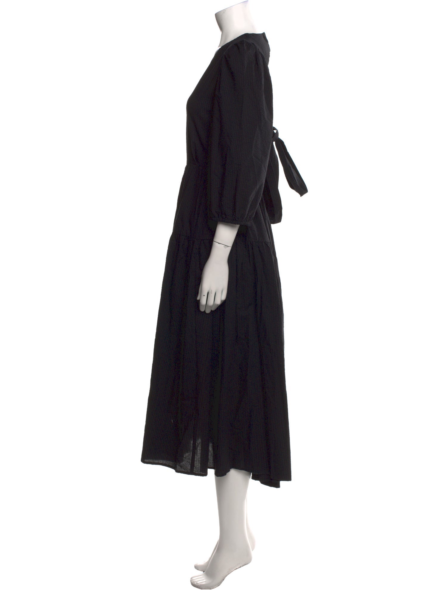 Beatrice B Crew Neck Midi Length Dress