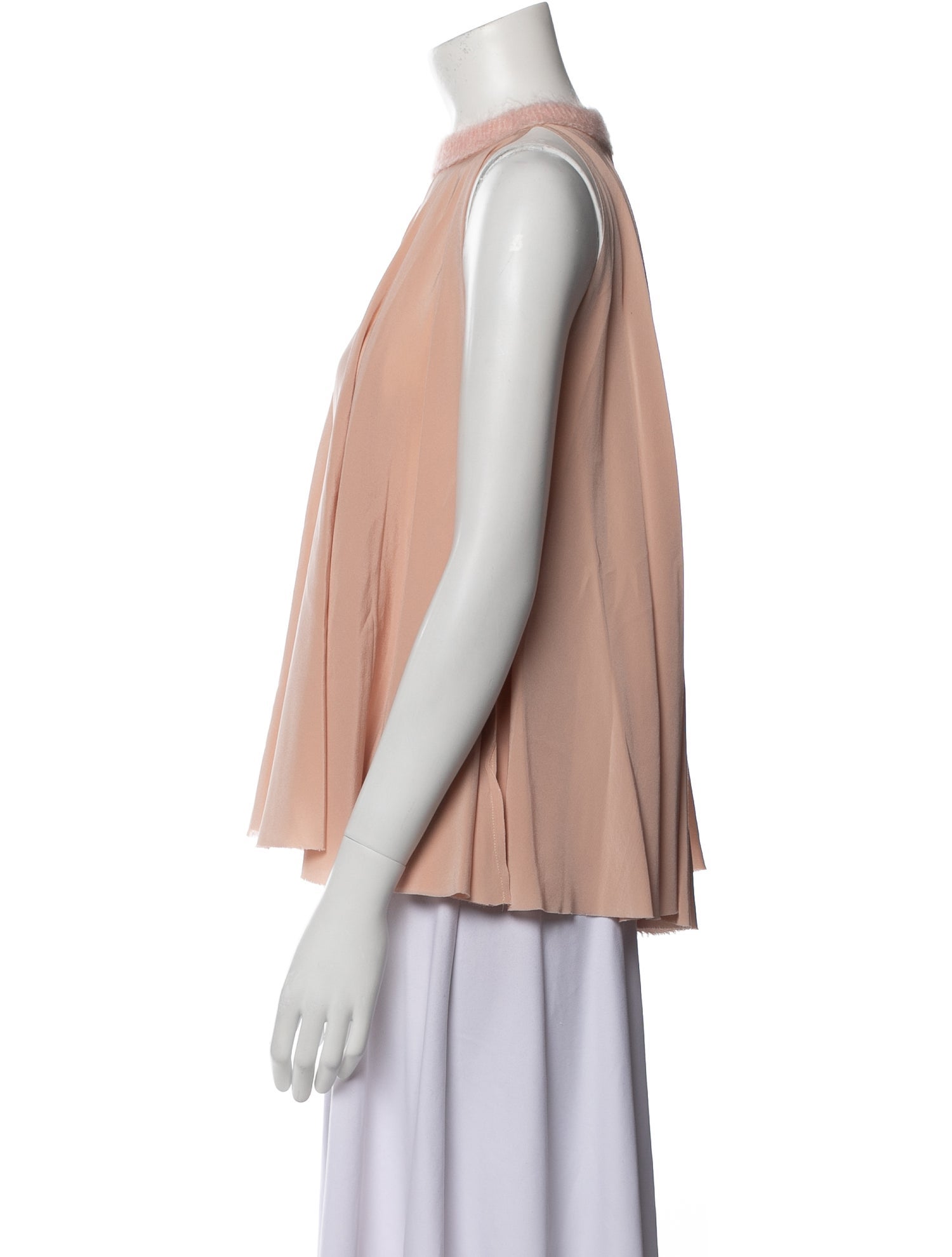 Beatrice B Silk Halterneck Blouse