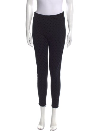 Beatrice B Polka Dot Print Skinny Leg Pants