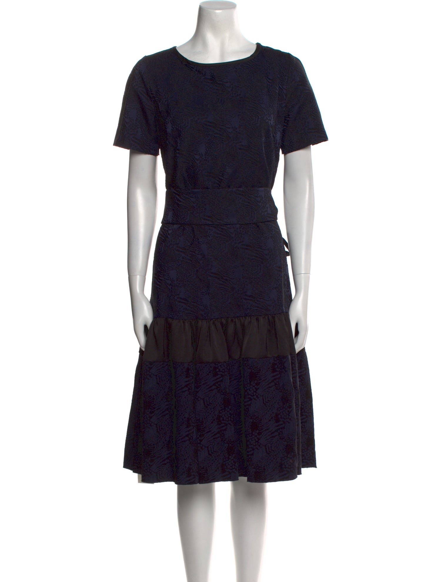 Beatrice B Floral Print Midi Length Dress