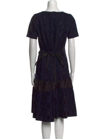 Beatrice B Floral Print Midi Length Dress