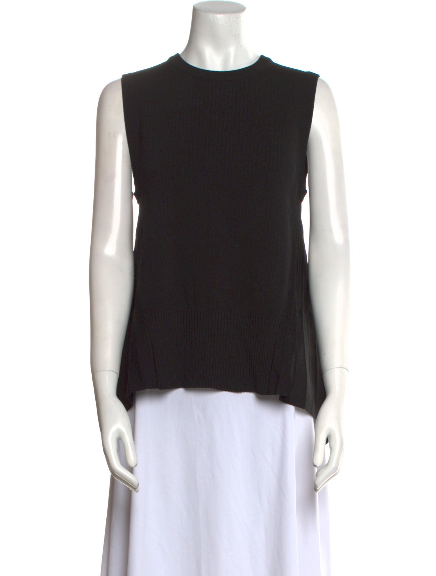 Beatrice B Crew Neck Sleeveless Top