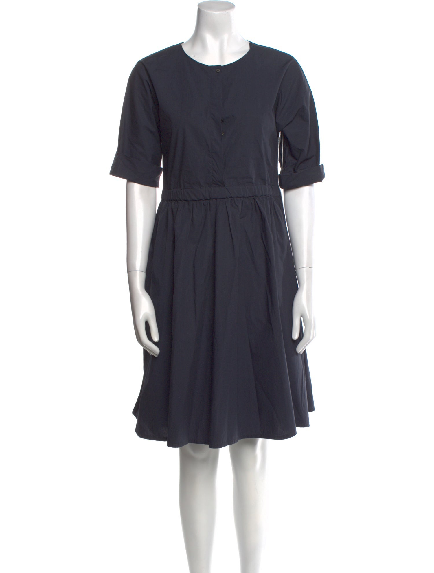 Beatrice B Crew Neck Knee-Length Dress