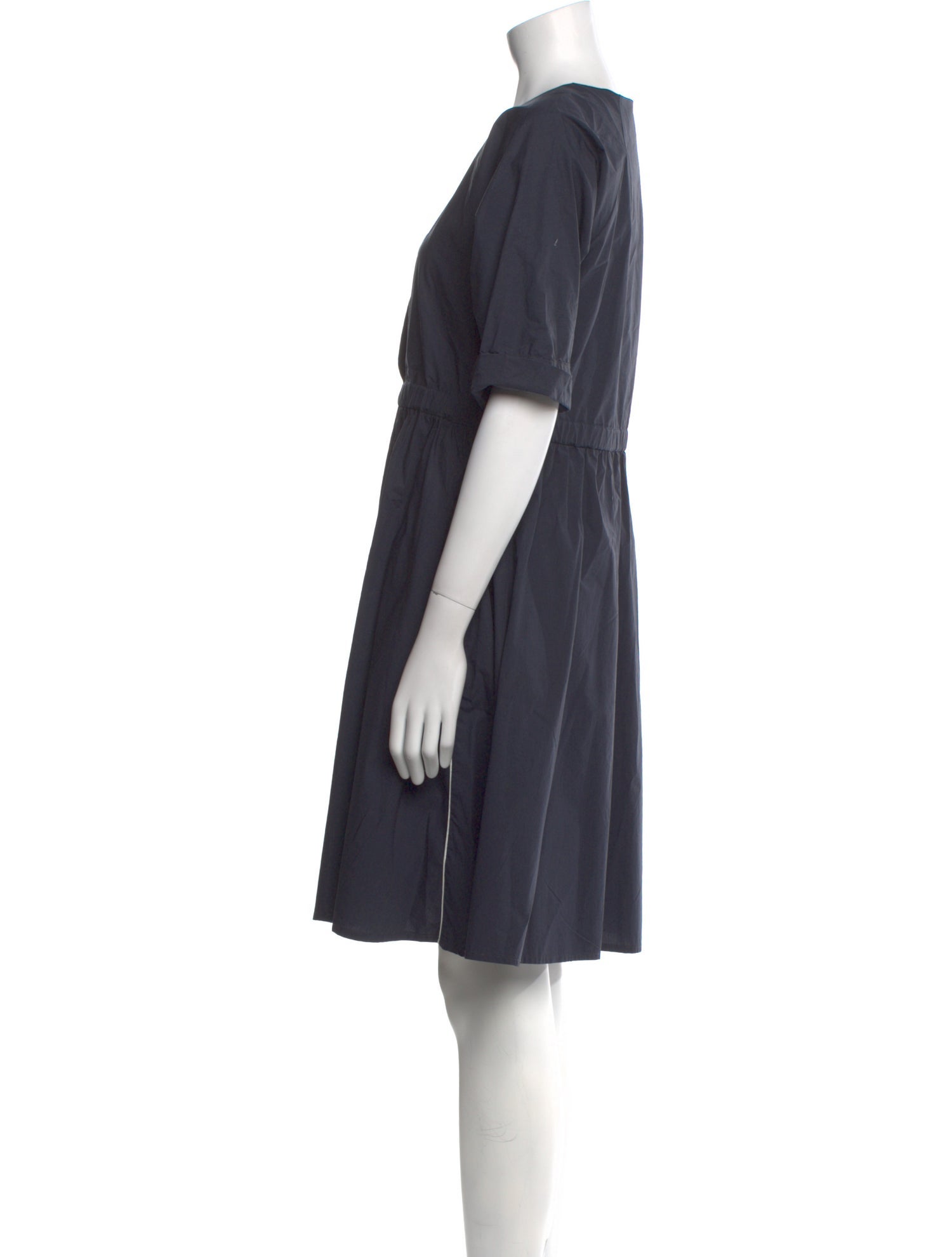 Beatrice B Crew Neck Knee-Length Dress