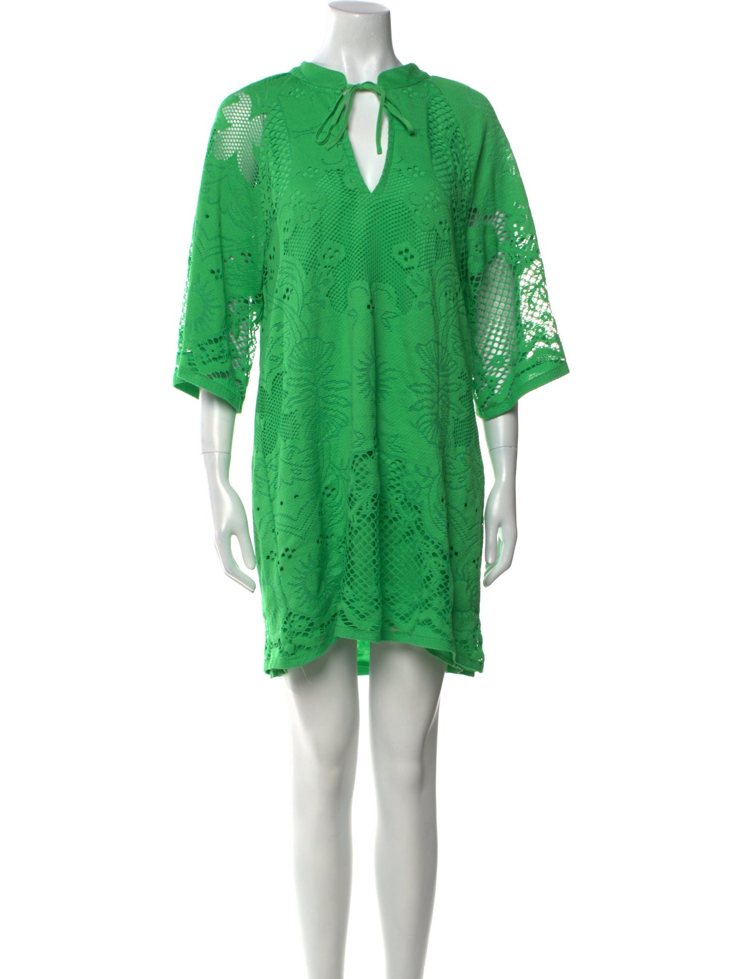 Beatrice B V-Neck Mini Dress w/ Tags