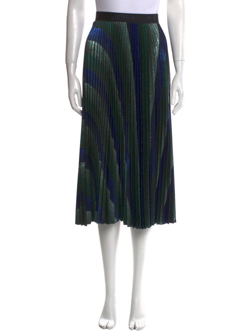 Beatrice B Striped Midi Length Skirt