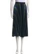 Beatrice B Striped Midi Length Skirt