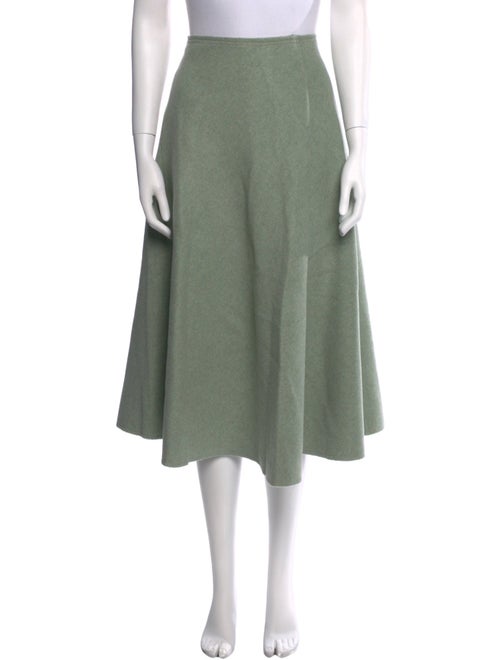 Beatrice B Wool Midi Length Skirt