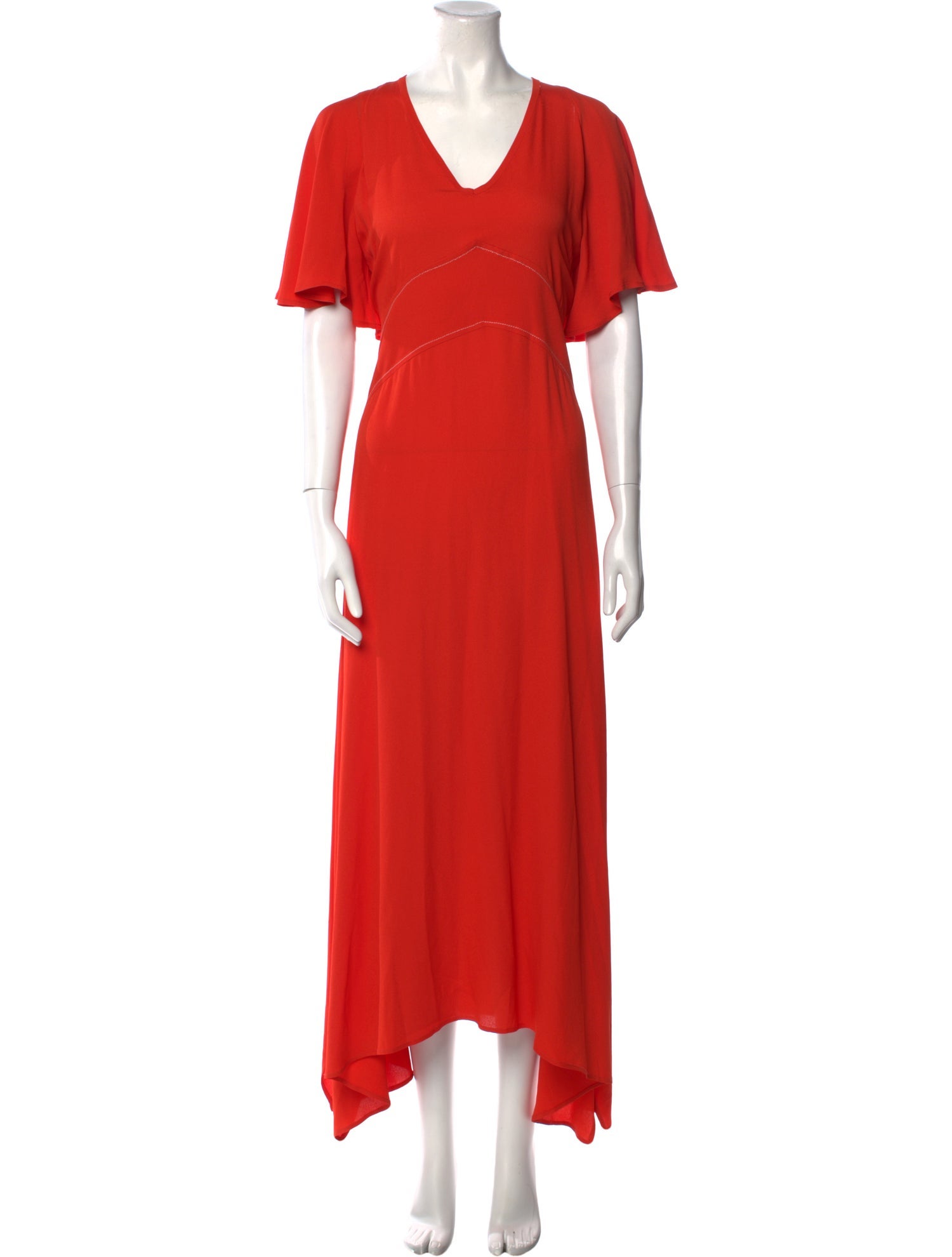 Beatrice B V-Neck Long Dress