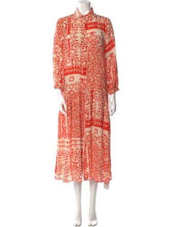 Beatrice B Silk Long Dress