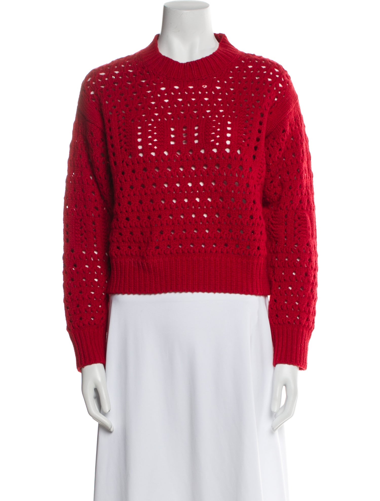 Beatrice B Wool Crew Neck Sweater