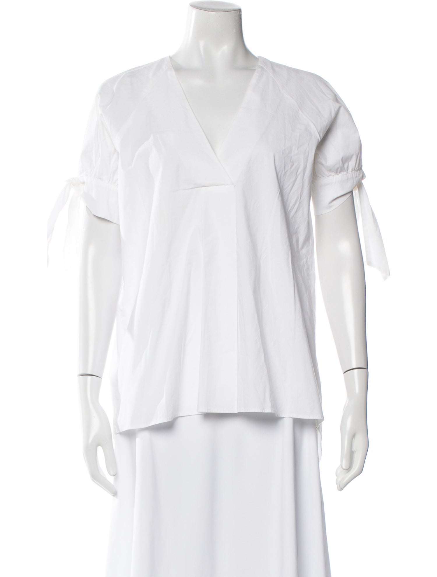 Beatrice B V-Neck Short Sleeve Blouse