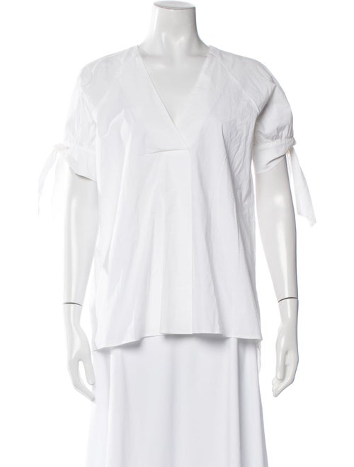 Beatrice B V-Neck Short Sleeve Blouse