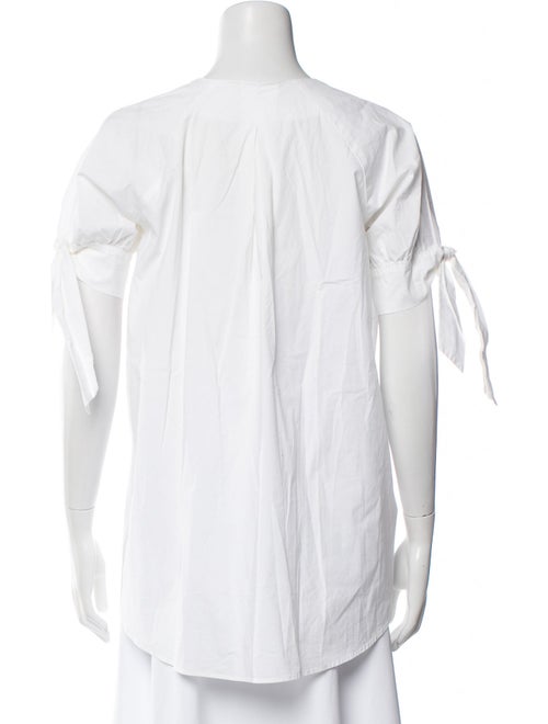 Beatrice B V-Neck Short Sleeve Blouse