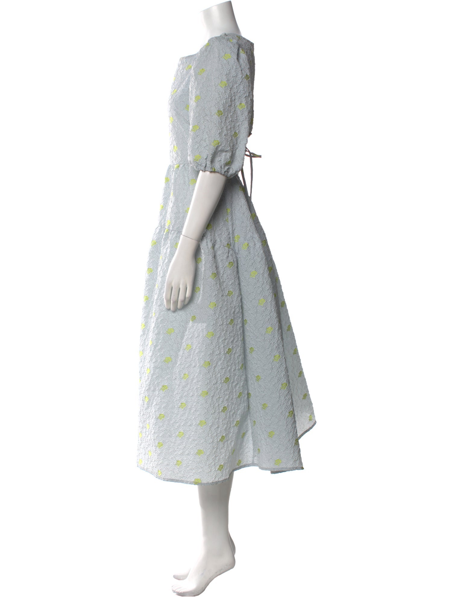 Beatrice B Floral Print Midi Length Dress