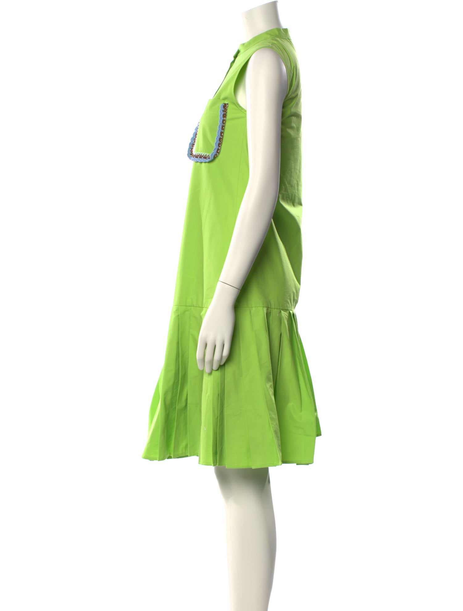 Beatrice B Mock Neck Knee-Length Dress