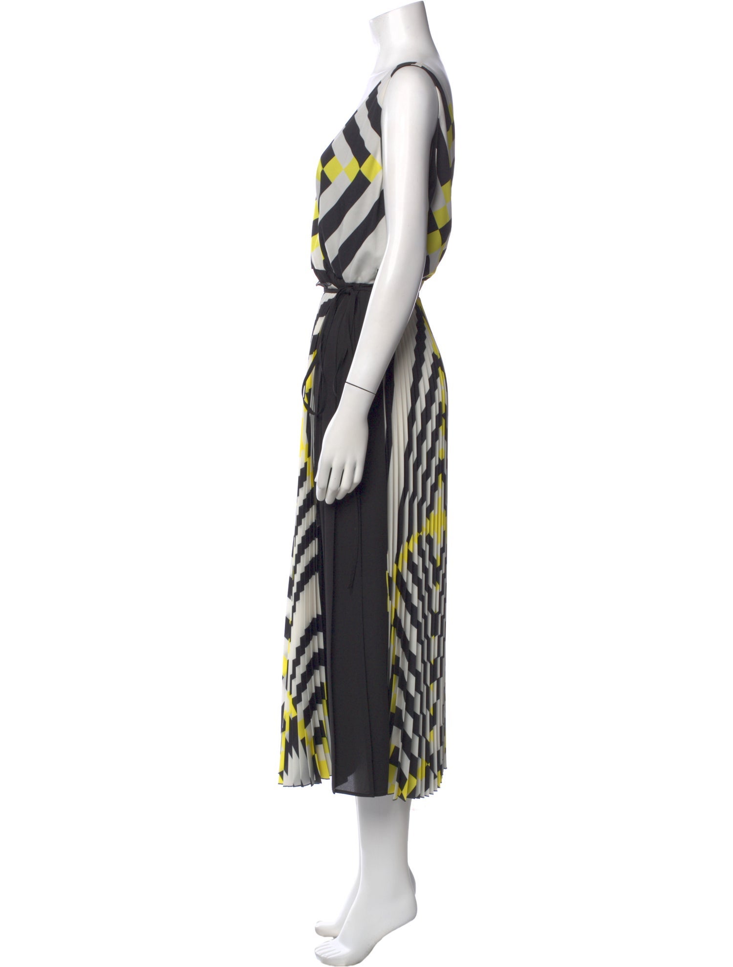 Beatrice B Striped Long Dress w/ Tags