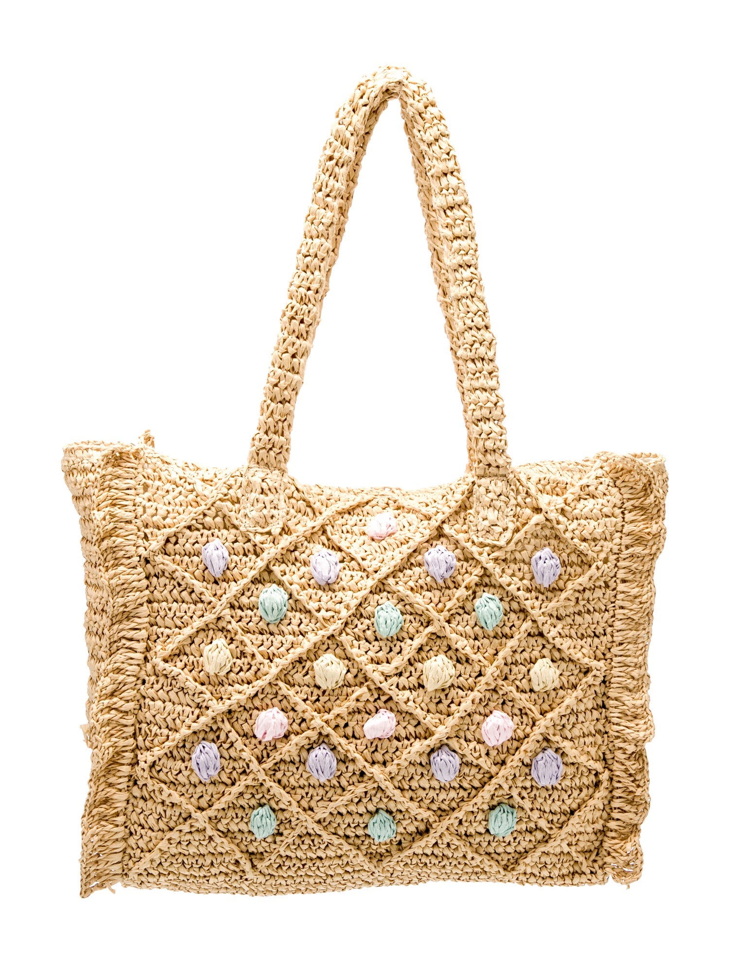 btb Straw Tote