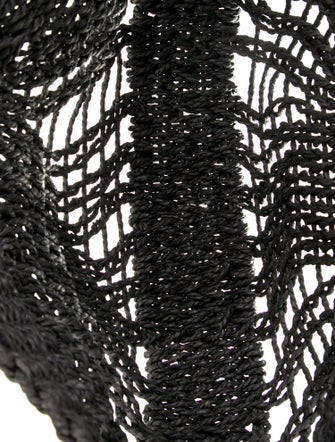 btb Straw Top Handle Bag