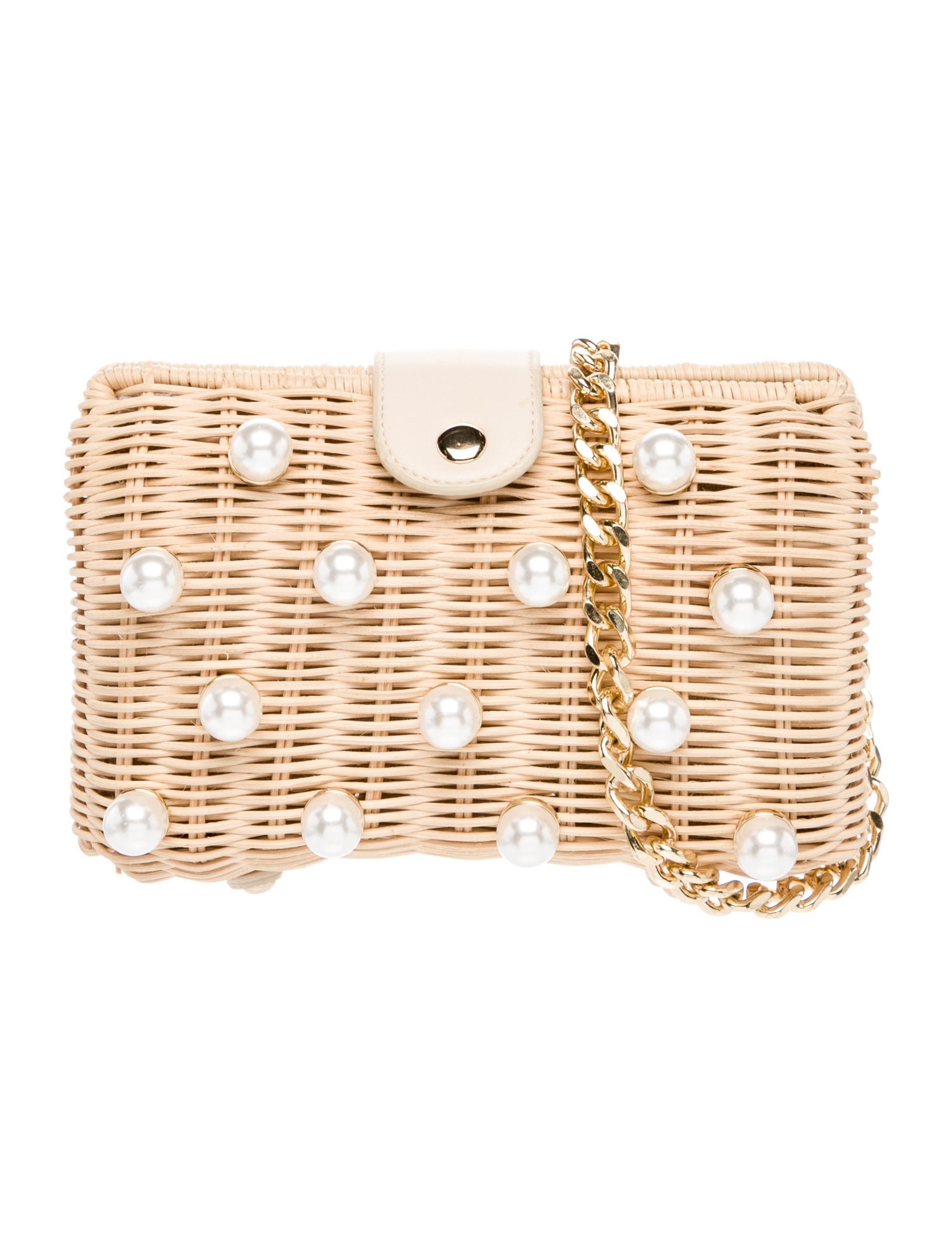 btb Wicker Shoulder Bag