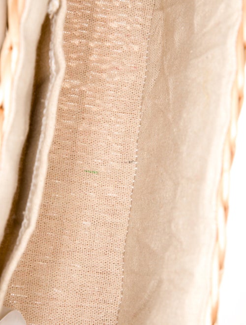 btb Wicker Top Handle Bag