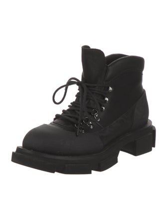 BOTH x CLERGERIE Leather Combat Boots
