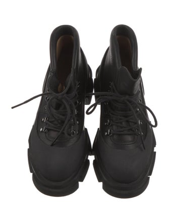 BOTH x CLERGERIE Leather Combat Boots