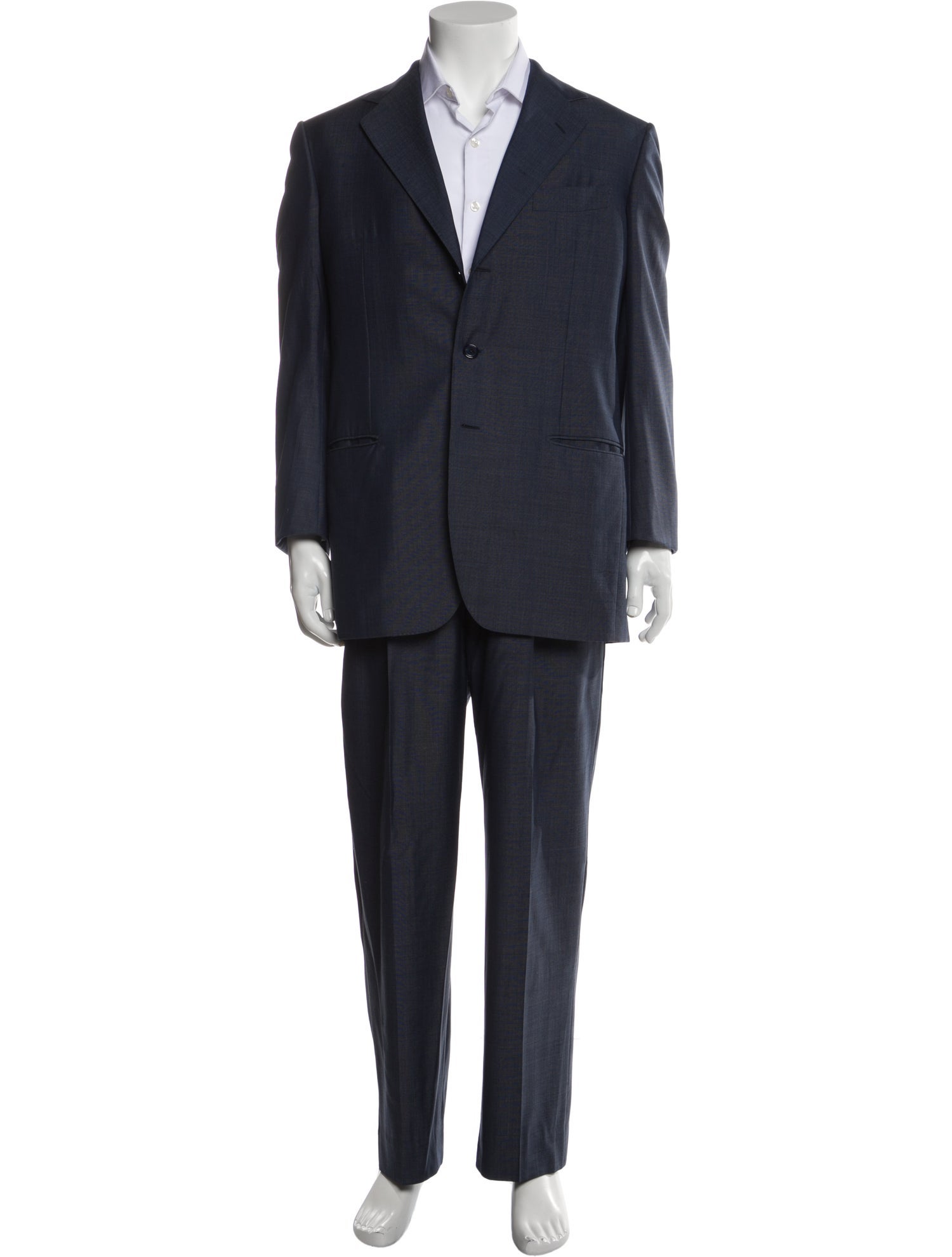 Battistoni Battistoni Blue Suiting, Clothing WBTTS20973 The RealReal