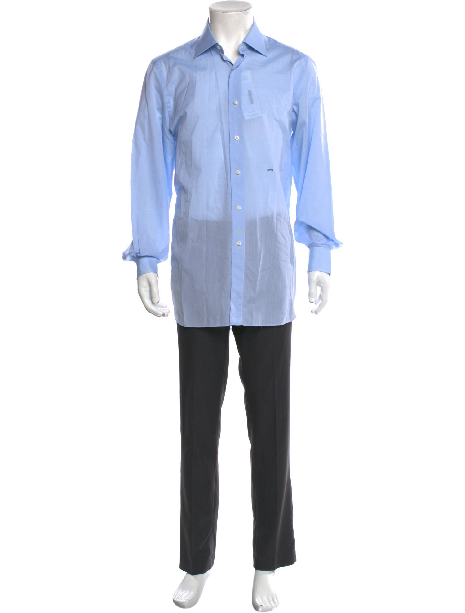 Battistoni Long Sleeve Dress Shirt