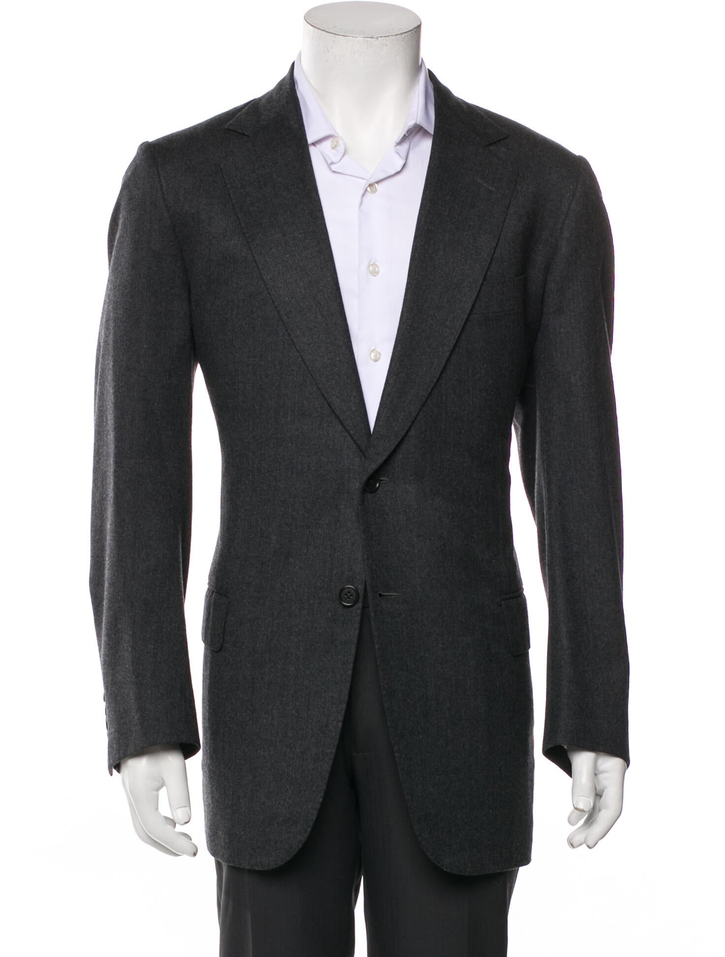 Battistoni Wool Peacoat