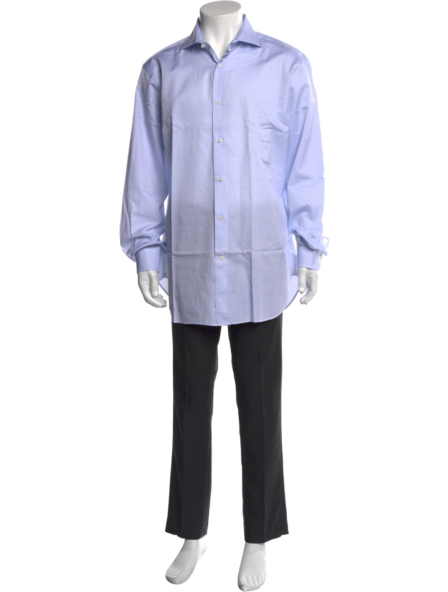 Battistoni Long Sleeve Dress Shirt