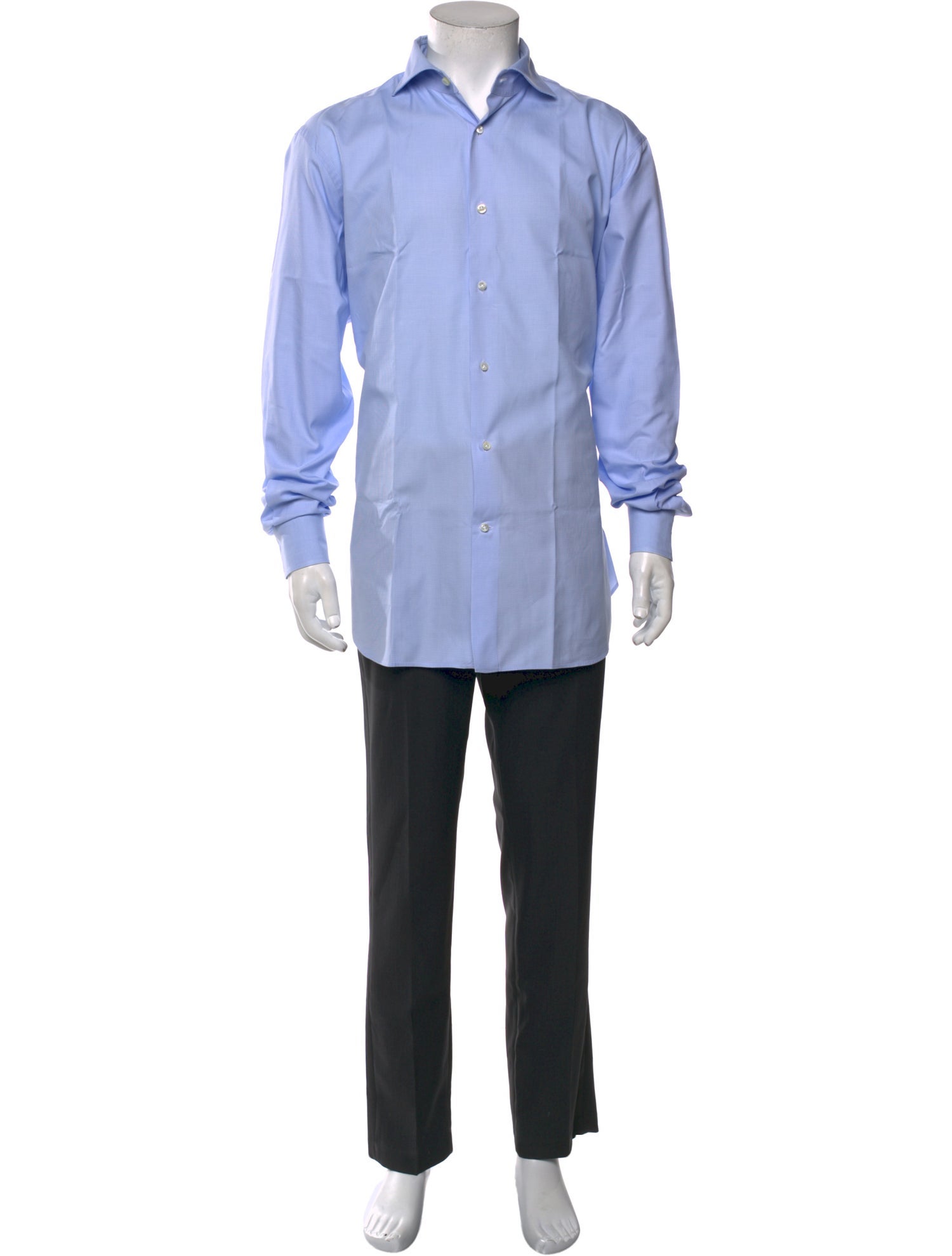 Battistoni Long Sleeve Dress Shirt