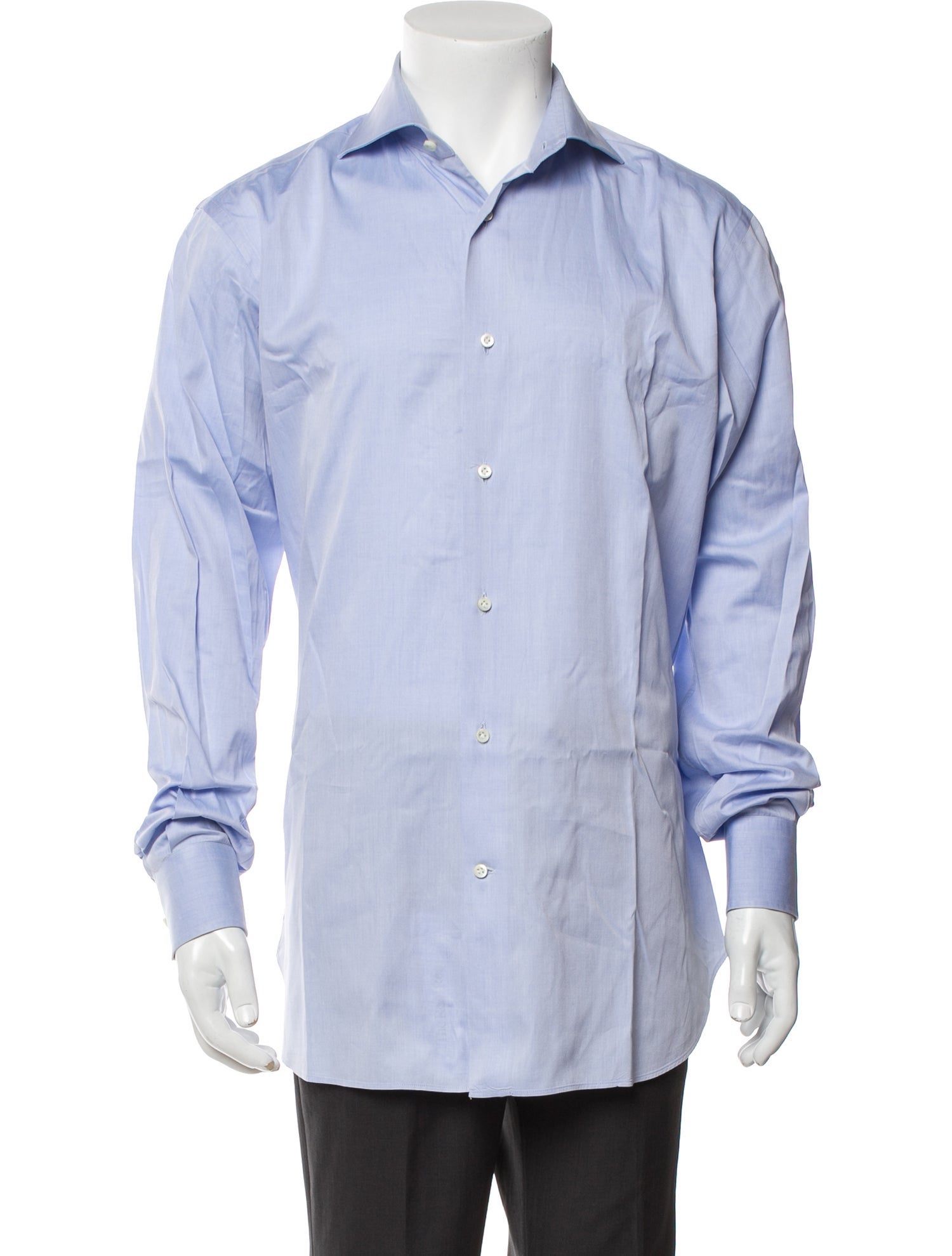 Battistoni Long Sleeve Dress Shirt