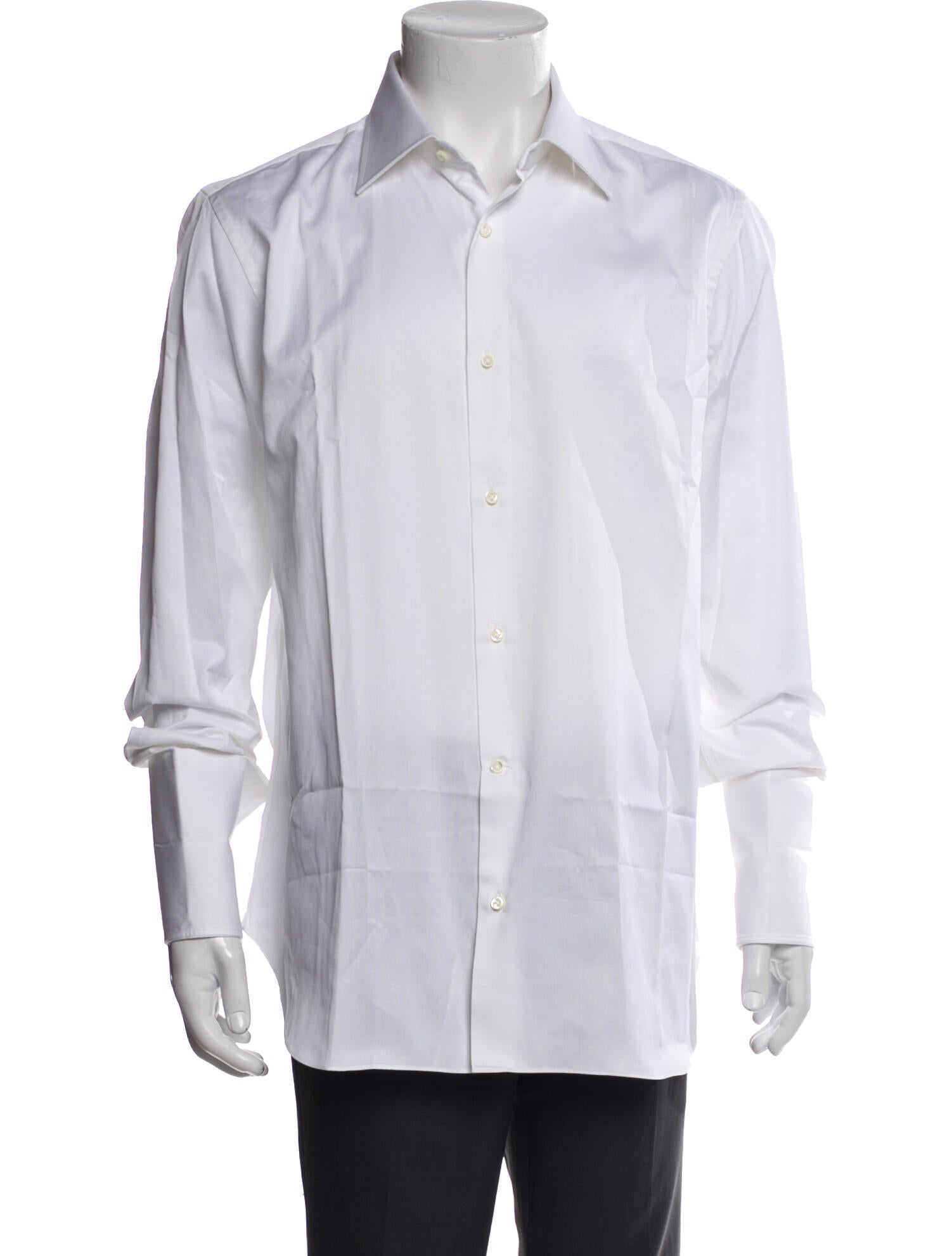 Battistoni Long Sleeve Dress Shirt