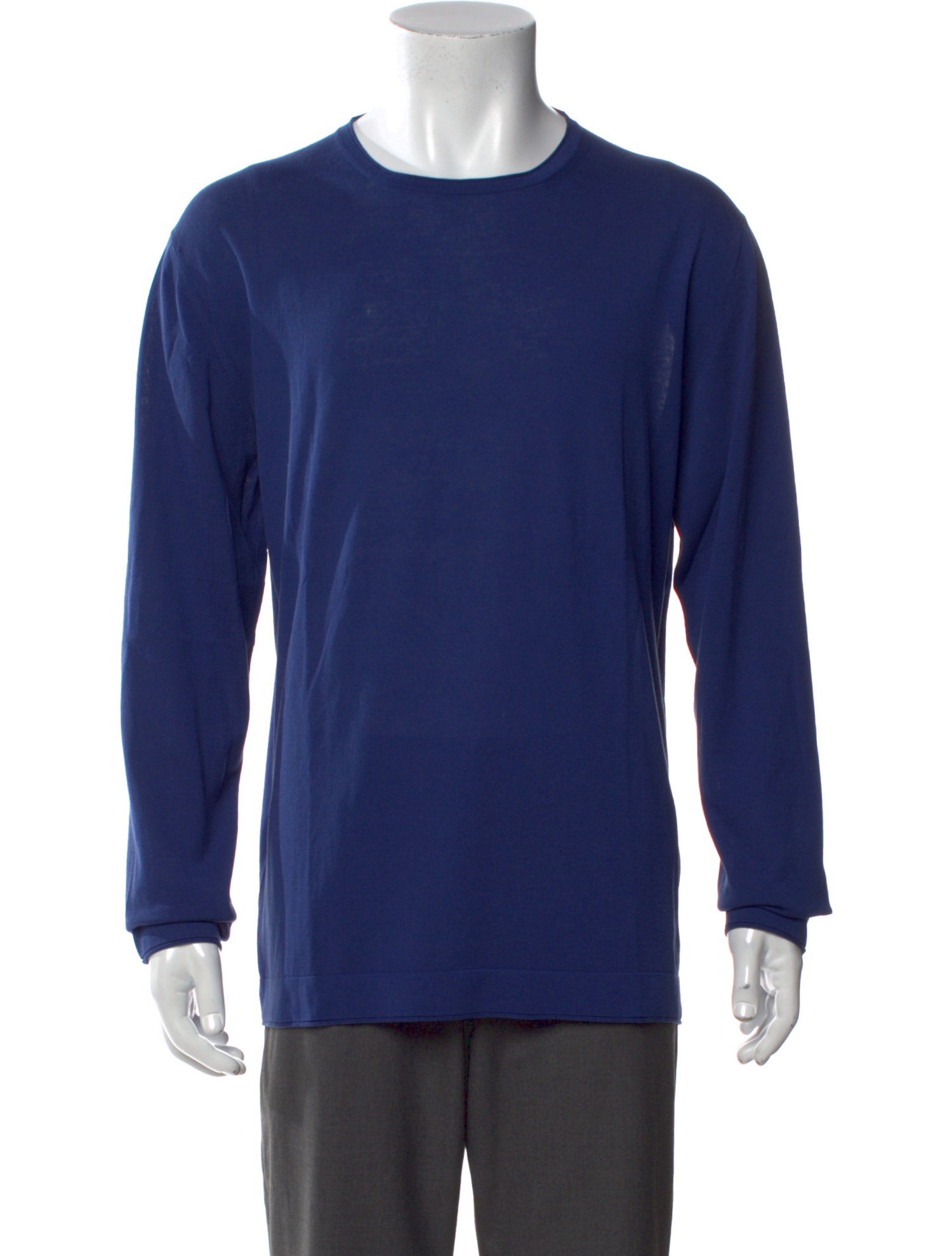 Battistoni Crew Neck Long Sleeve T-Shirt