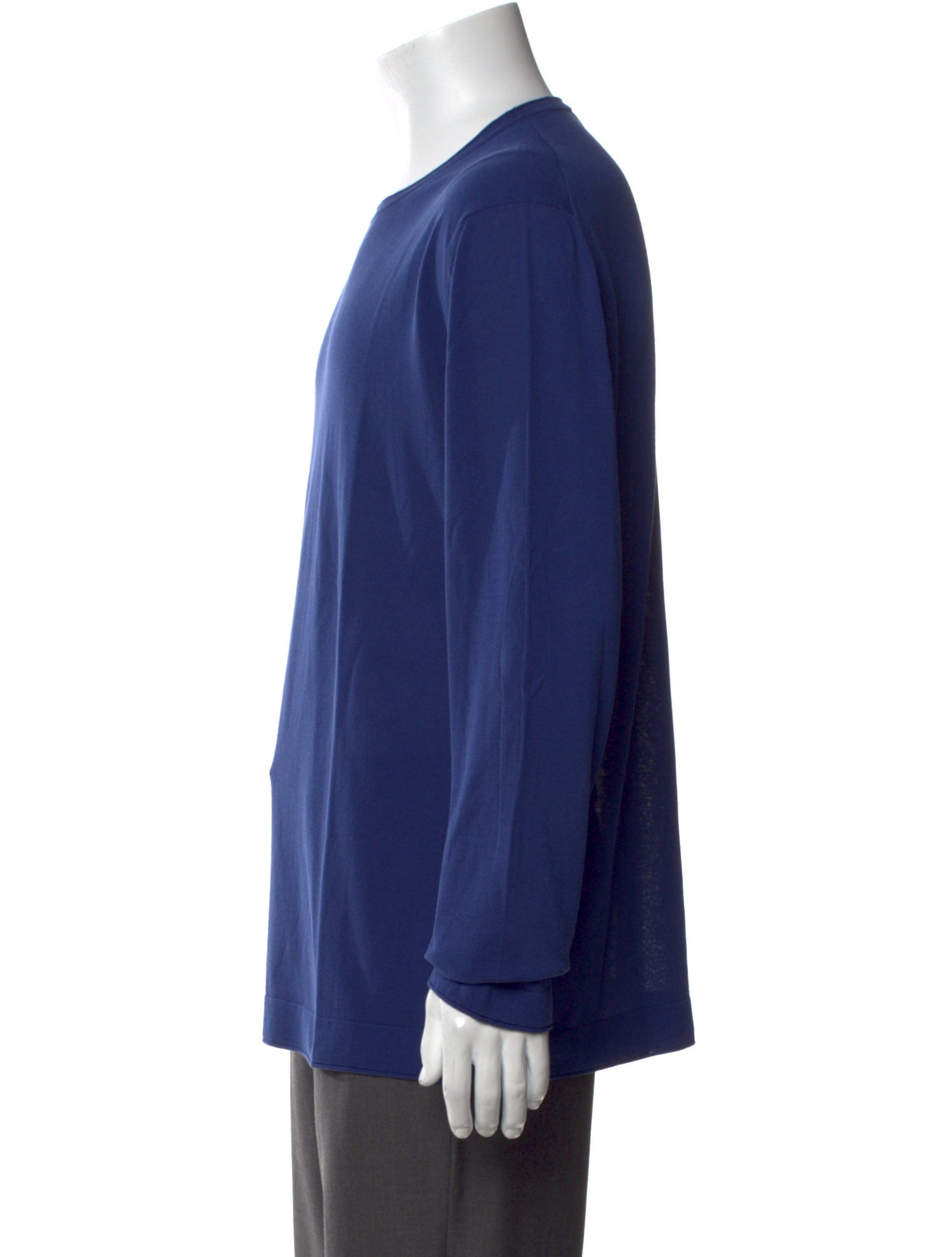 Battistoni Crew Neck Long Sleeve T-Shirt