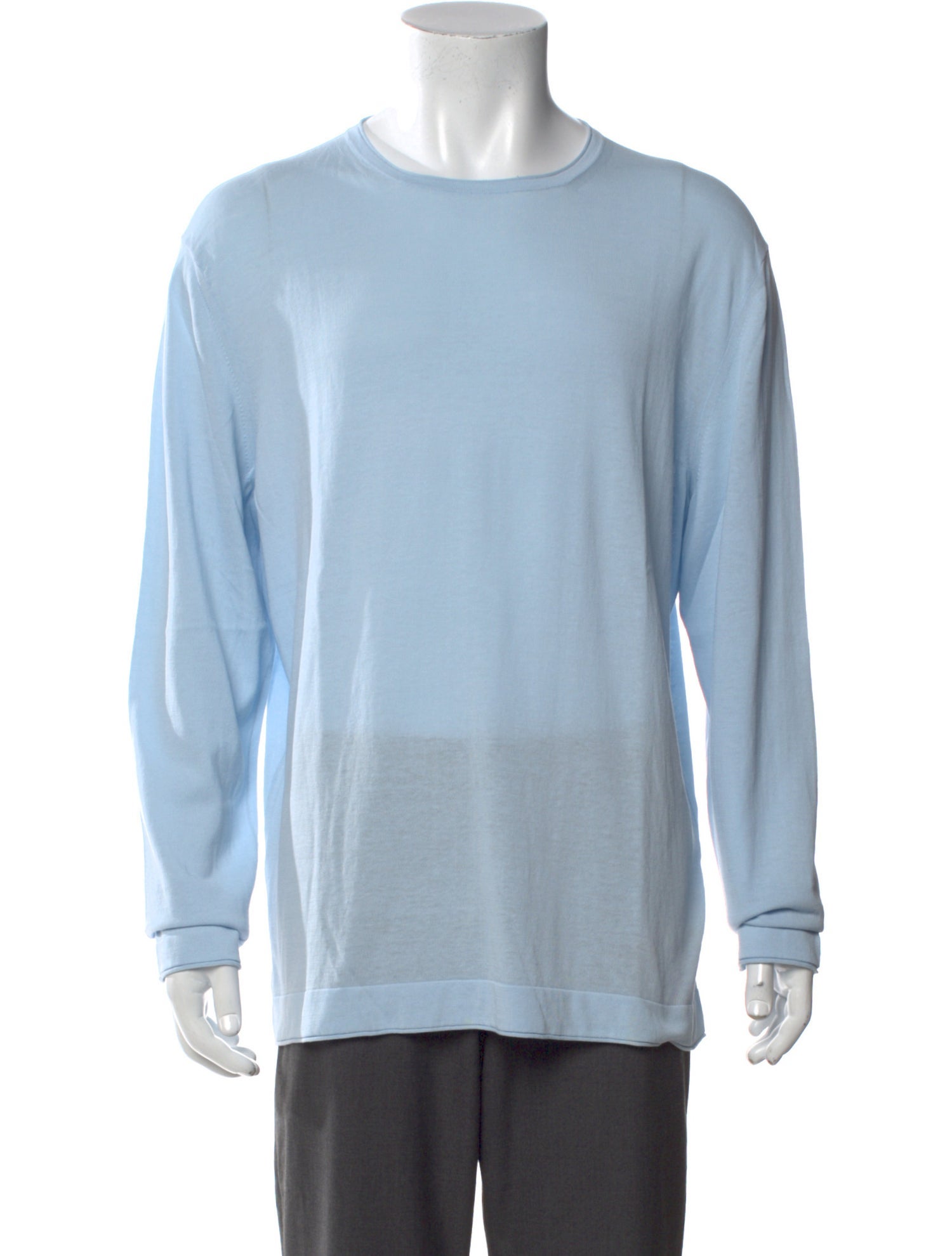 Battistoni Crew Neck Long Sleeve T-Shirt