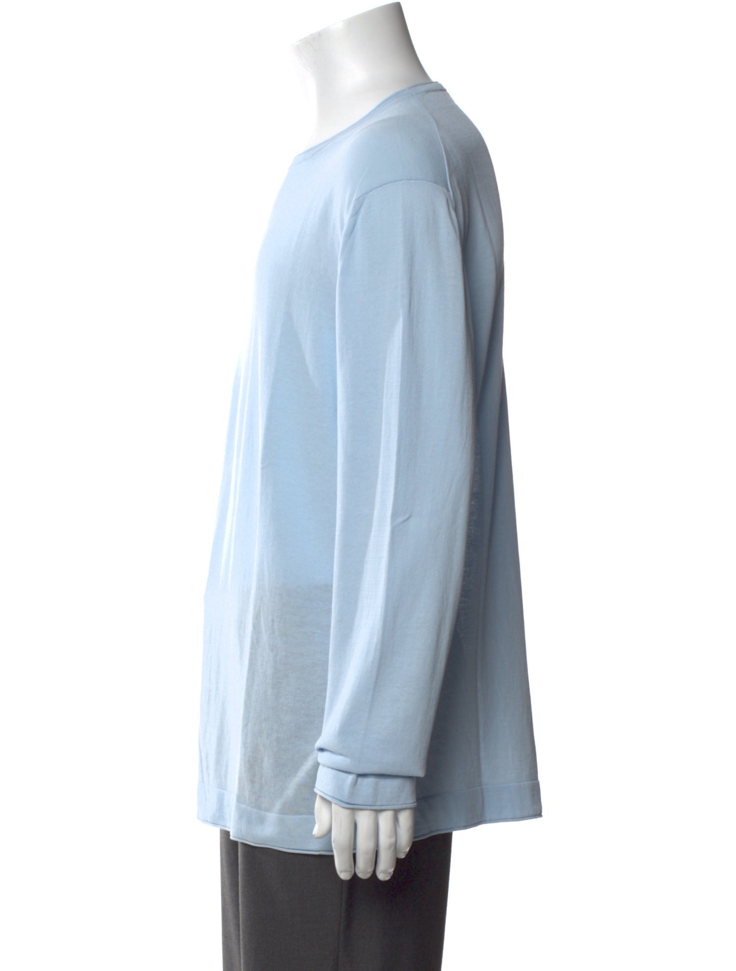 Battistoni Crew Neck Long Sleeve T-Shirt