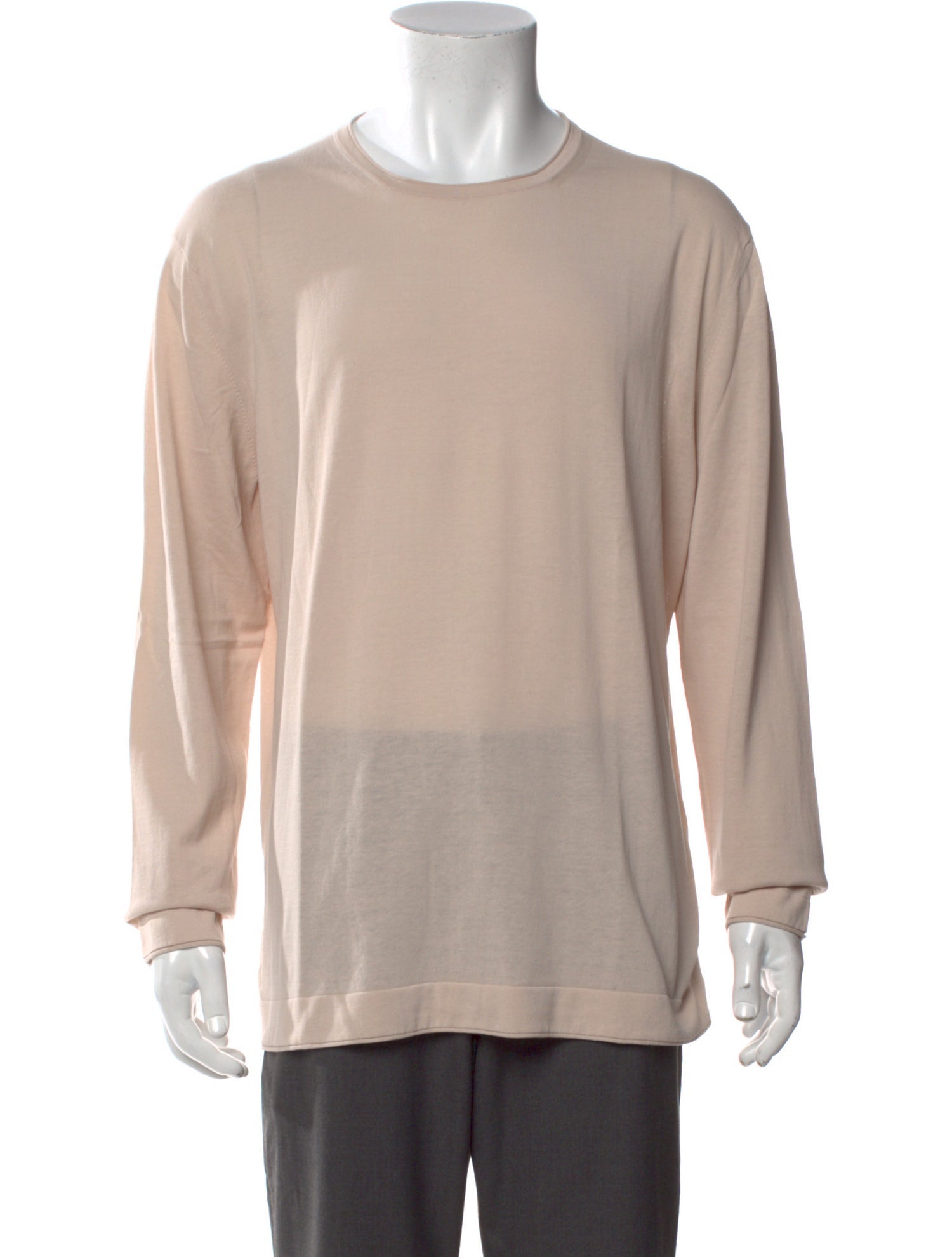 Battistoni Crew Neck Long Sleeve T-Shirt