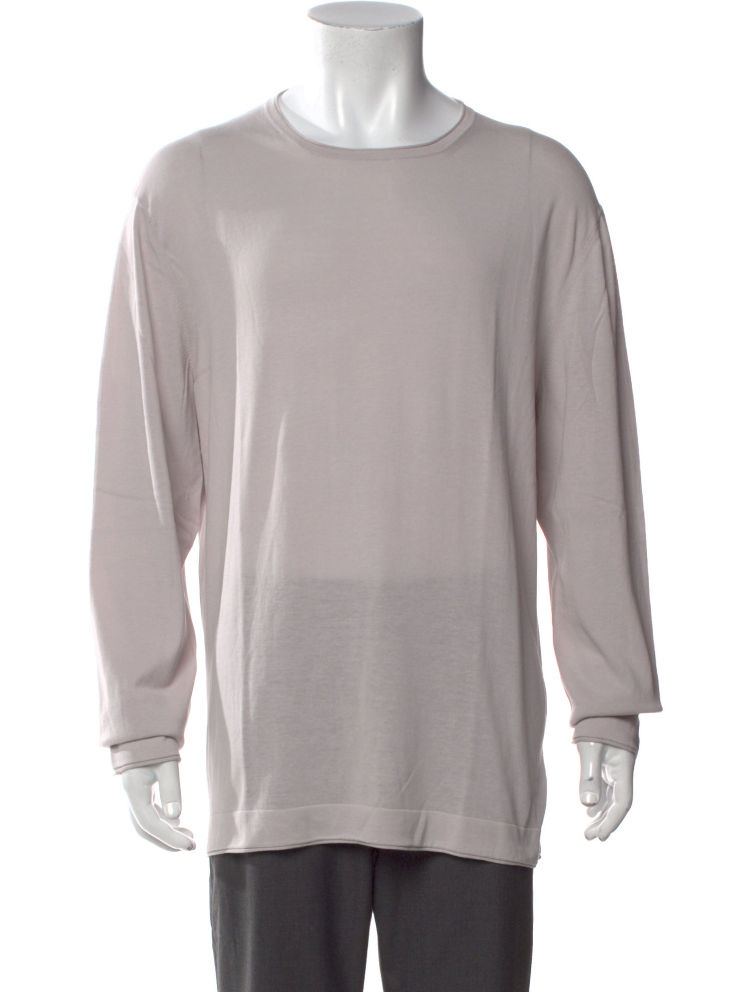 Battistoni Crew Neck Long Sleeve T-Shirt