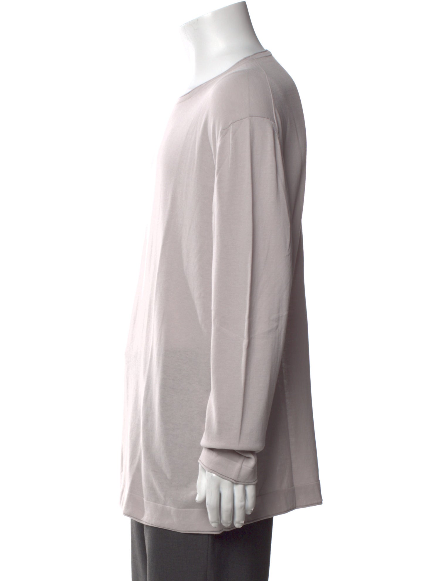 Battistoni Crew Neck Long Sleeve T-Shirt