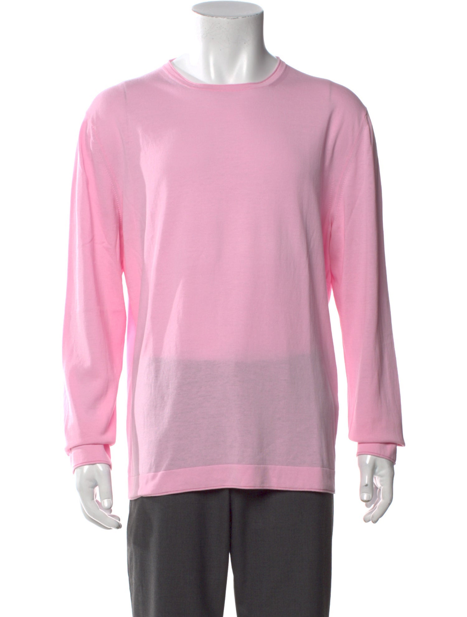 Battistoni Crew Neck Long Sleeve T-Shirt